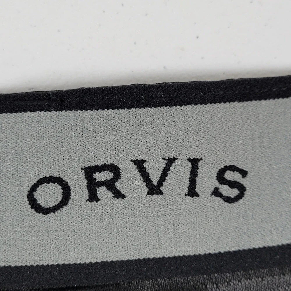 ORVIS Mens Cargo Shorts Size 34 Dark‎ Gray Stretch Comfort Hidden Pocket